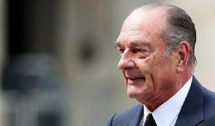 Chirac ricoverato in ospedale per una crisi di gotta