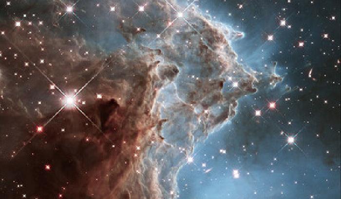 La Testa di Scimmia in posa per Hubble
