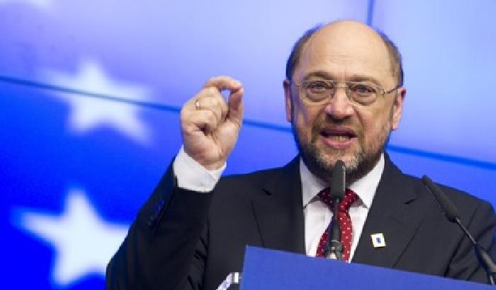Schulz: d'accordo con Renzi, meno rigidità nei conti Ue