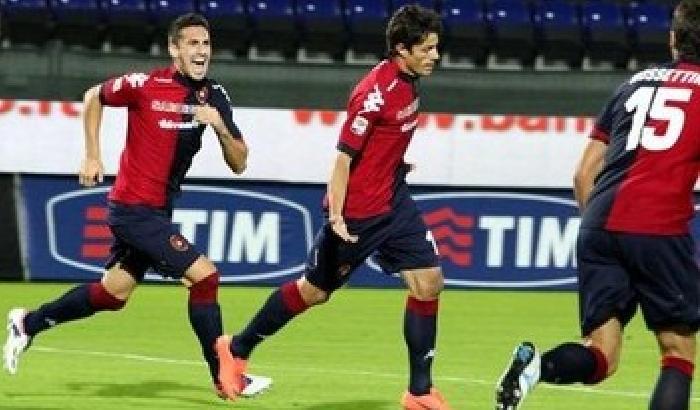 Cagliari-Verona 1 a 0: centrocampo fisico e forte