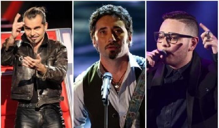 Concertone: Piero Pelù, Tiromancino e Rocco Hunt sul palco