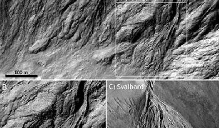 Trovate nuove tracce di acqua su Marte