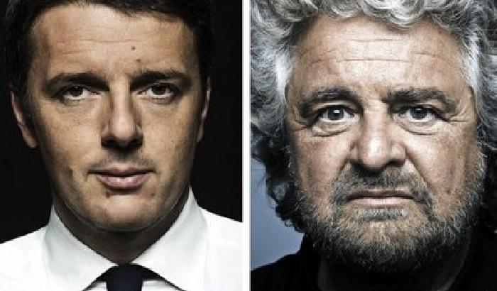 Grillo segue Pelù e attacca Renzi: è il boy scout di Gelli