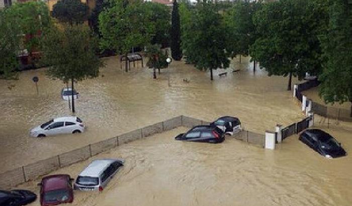00E143-NEWS_115506 Dopo l'alluvione nelle Marche emergenza fango