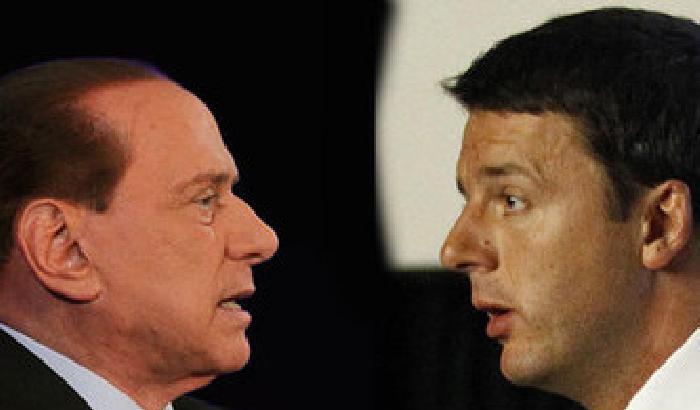 00E172-NEWS_115601 Berlusconi sogna: in maggioranza con Renzi