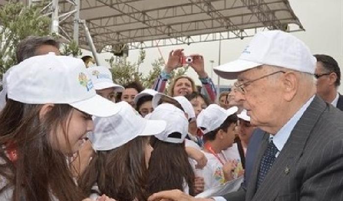 Napolitano: il sacrificio di Falcone sia di stimolo ai giovani