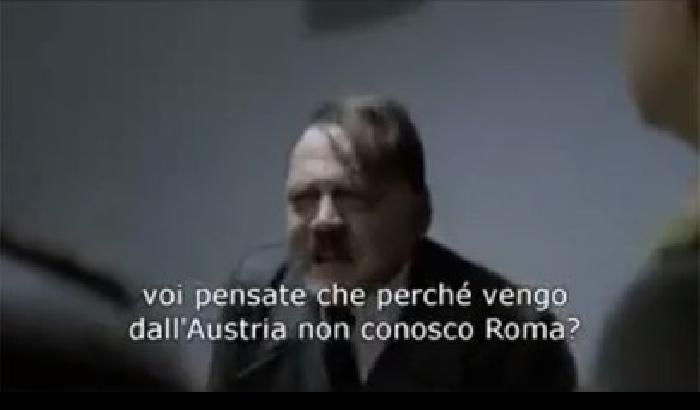 Video esilarante: Hitler s’incazza per come si vive a Roma