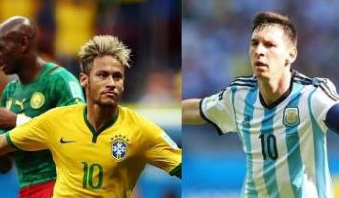 Fuoriclasse e fortuna, Argentina e Brasile avviate verso la finale?