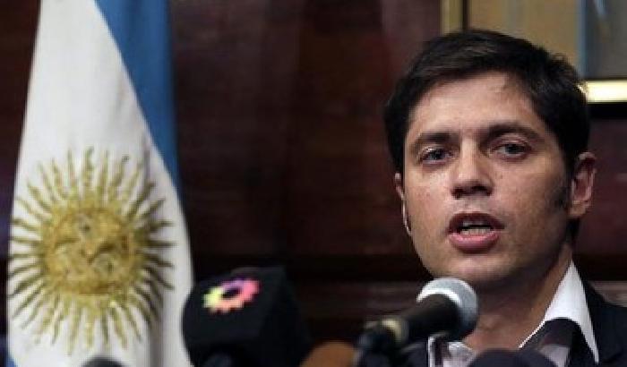 Il ministro dell'economia argentino, Azel Kicillof