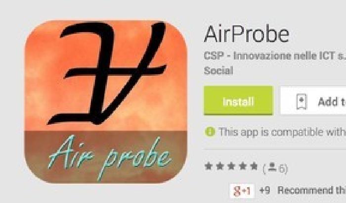 AirProbe e WideNoise, le App che misurano l'inquinamento