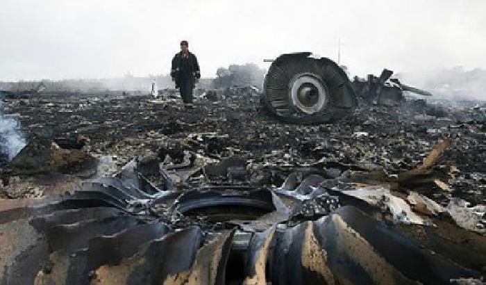 I resti del volo Mh17