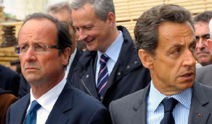 Sarkozy contro Hollande: finirà impeciato e impiumato