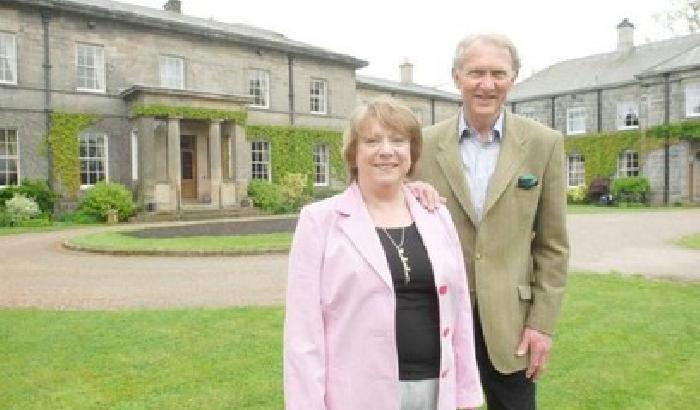 Brian Burnie e sua moglie Shirley 