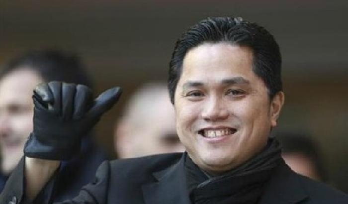 Il presidente dell'Inter, Erick Thohir