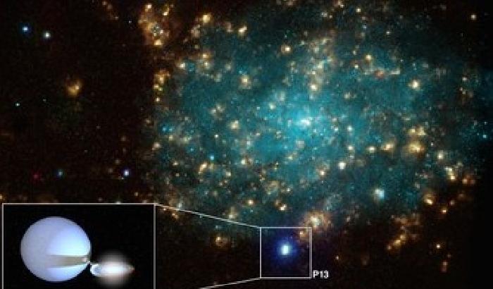Un buco nero supervorace a 12 milioni di anni luce dalla Terra