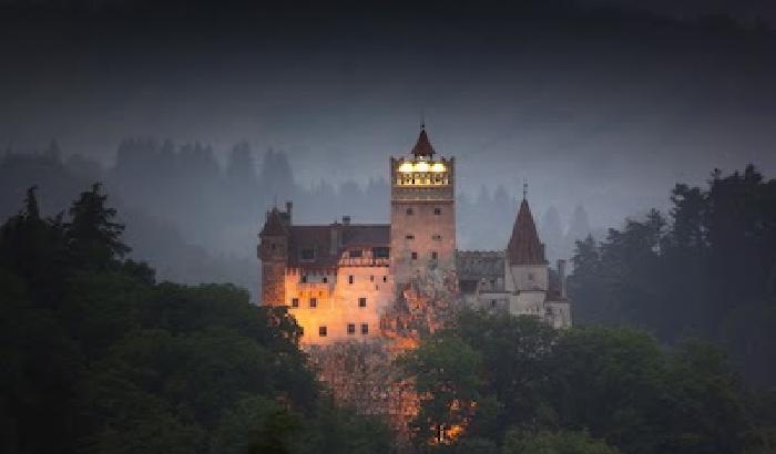 Halloween con i vampiri  nel Castello di Bran