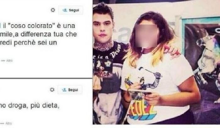 Il tweet di Gasparri alla fan di Fedez