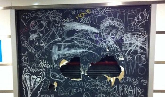 Roma, Stazione Termini: dove osano i vandali
