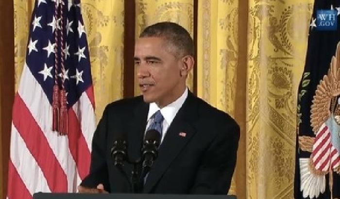 Obama al Congresso: lavoreremo insieme