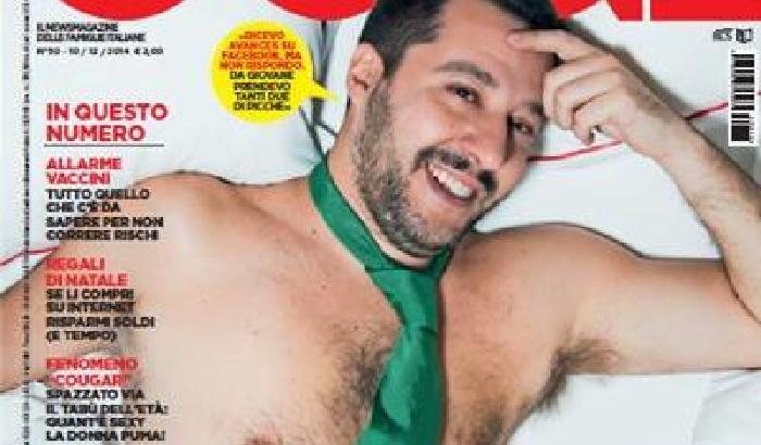 Salvini a torso nudo: cerca nuove elettrici al Sud?