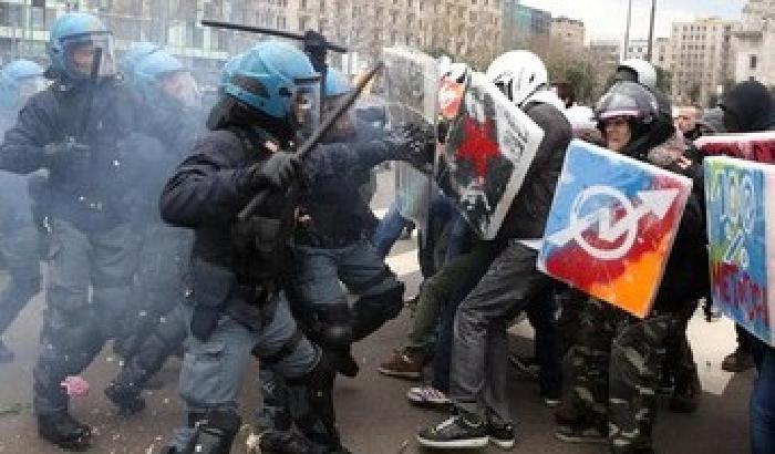 Sciopero generale: scontri a Roma, Torino e Milano