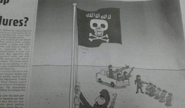 Vignetta sull'Isis: quotidiano accusato di blasfemia