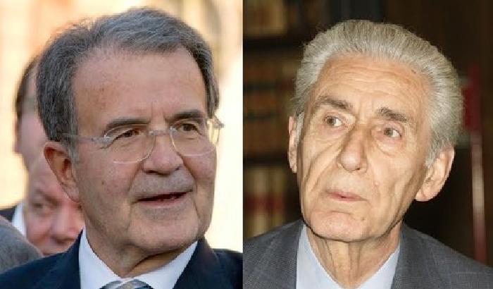 Romano Prodi e Stefano Rodot