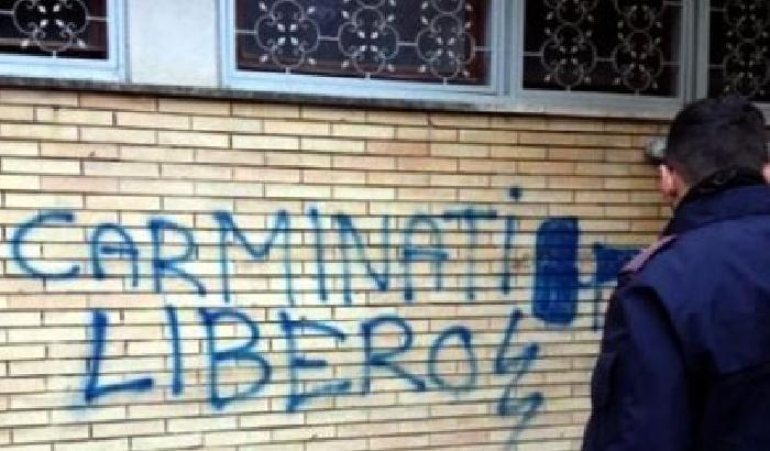 01080F-NEWS_136768 Mafia: sui muri di Roma Carminati è già stato assolto