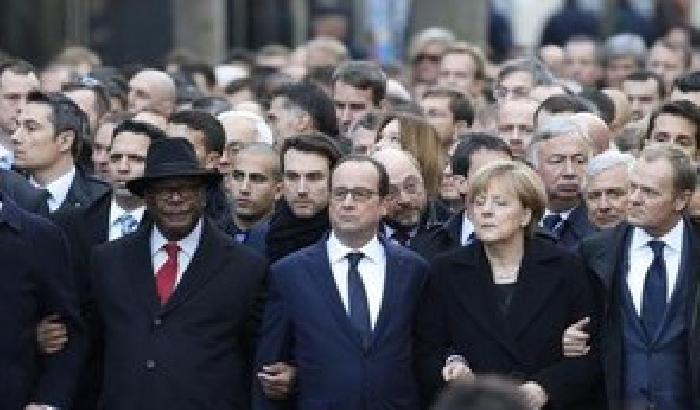 I leader mondiali marciano contro il terrore