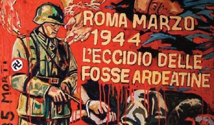 010C4B-NEWS_139081 Mattarella: omaggio alle Fosse Ardeatine