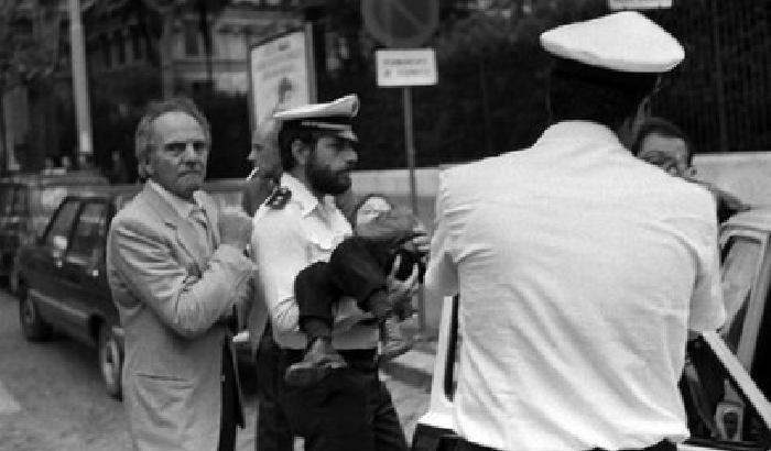 Il corpo del piccolo Stefano Gaj Tach