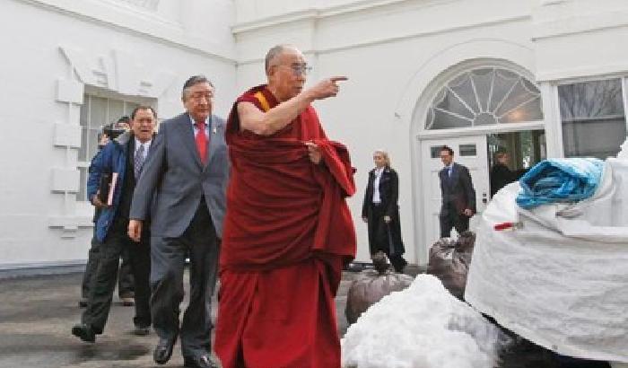 Obama e il Dalai Lama pregano insieme per la pace