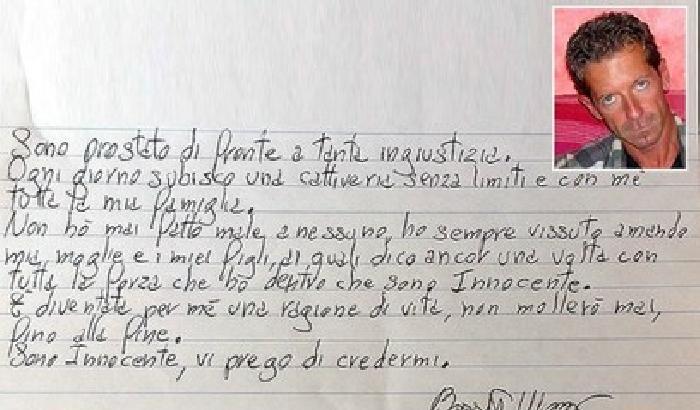 Bossetti scrive una lettera dal carcere: sono innocente, non mollerò