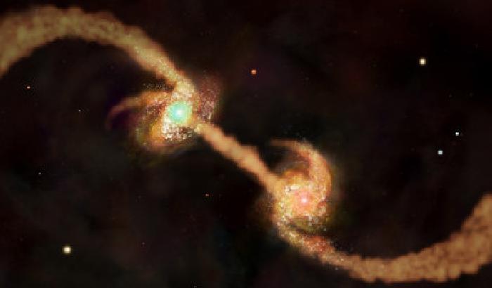 La materia oscura scolpisce le galassie