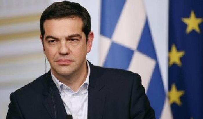 Il leader di Syriza, Alexis Tsipras