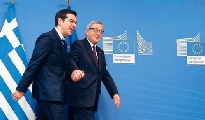 Grecia, Juncker allontana lo spettro default