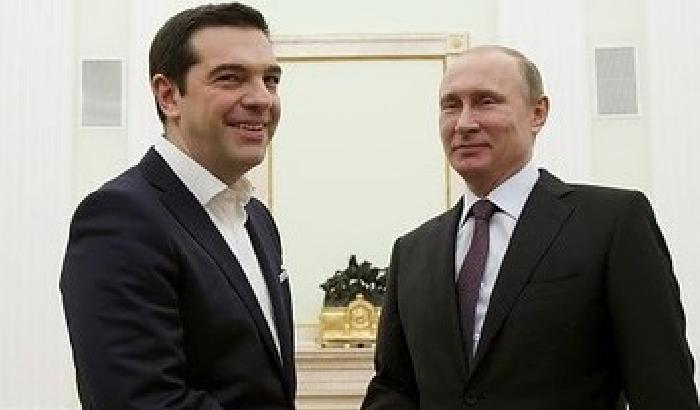 Putin a Tsipras: la Grecia non è un cavallo di Troia dentro l'Ue