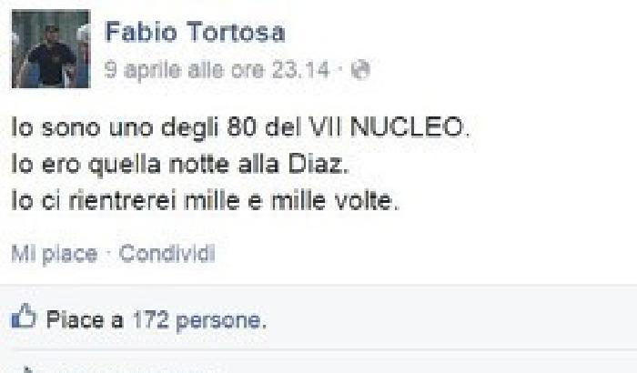 011A08-NEWS_146232 L'atteggiamento cameratesca del poliziotto della Diaz: lo rifarei