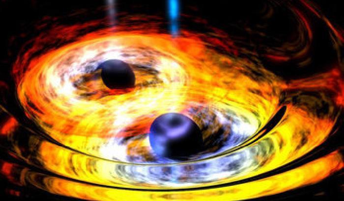 Spazio e quasar: luce intermittente dalla coppia oscura