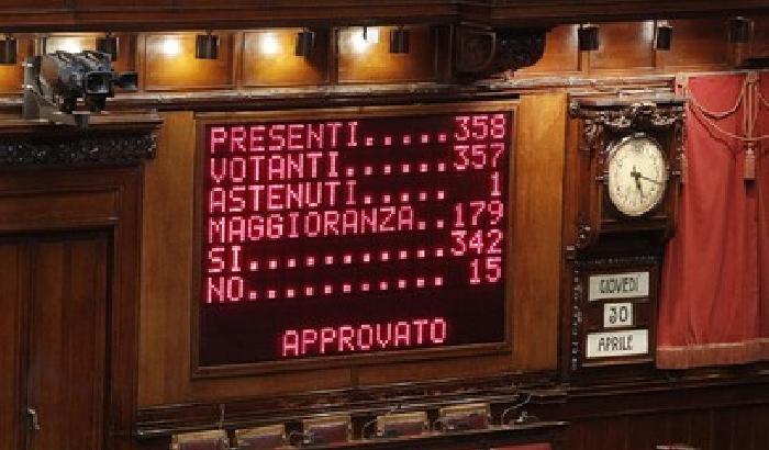 011CEA-NEWS_147777 Incassata la terza fiducia, lunedì il voto finale