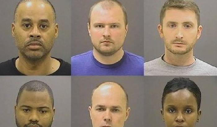 Omicidio di Freddy Gray: liberi i sei agenti incriminati