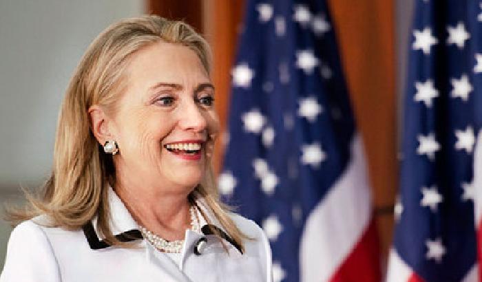 Hillary Clinton e  Bill de Blasi