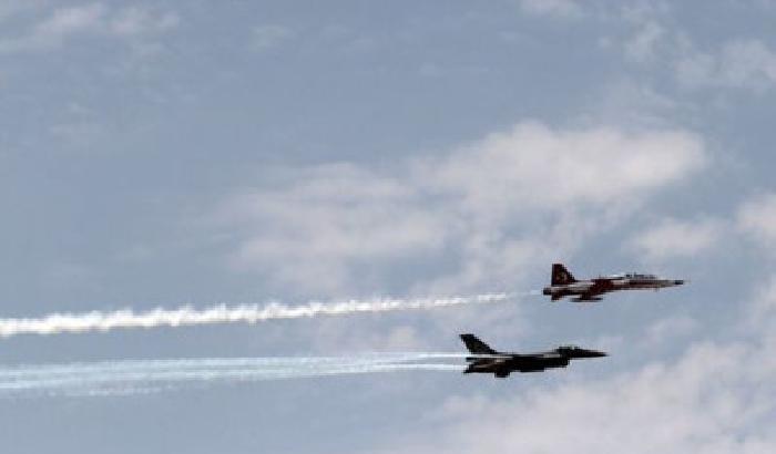 Raid  contro l'Isis nella Siria centrale