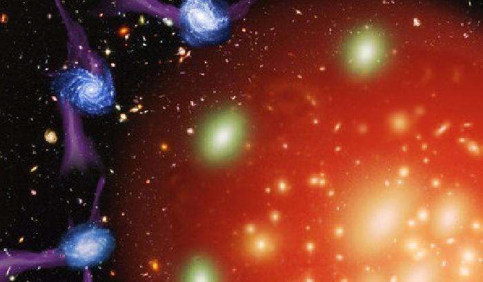 Spazio, morte delle galassie: svelato il mistero