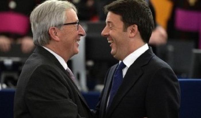 0120CB-NEWS_149632 Renzi sta a sinistra, ma solo nelle foto