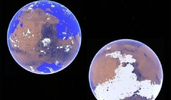 Marte, pianeta freddo e ghiacciato