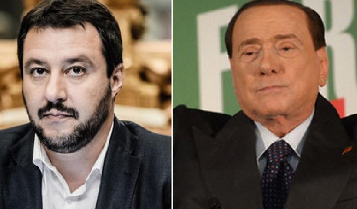 Salvini: no a un partito unico ma strategia comune con FI