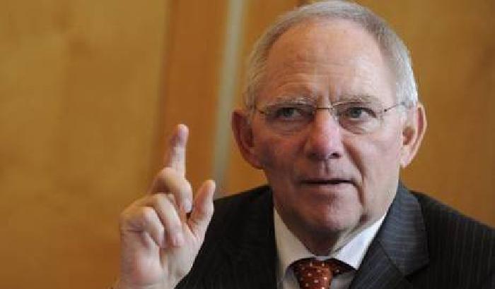 Il ministro tedesco Wolfgang Schaeuble