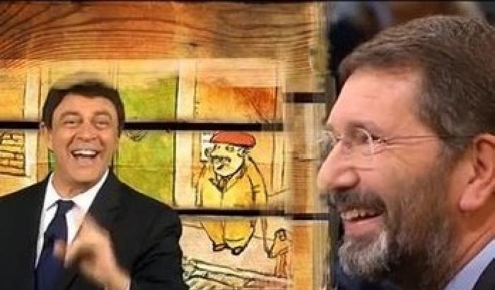 Crozza-Renzi a Marino: Ignazio non prendertela. E' la democrazia, baby!
