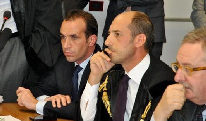Gianpaolo Tarantini a sinistra